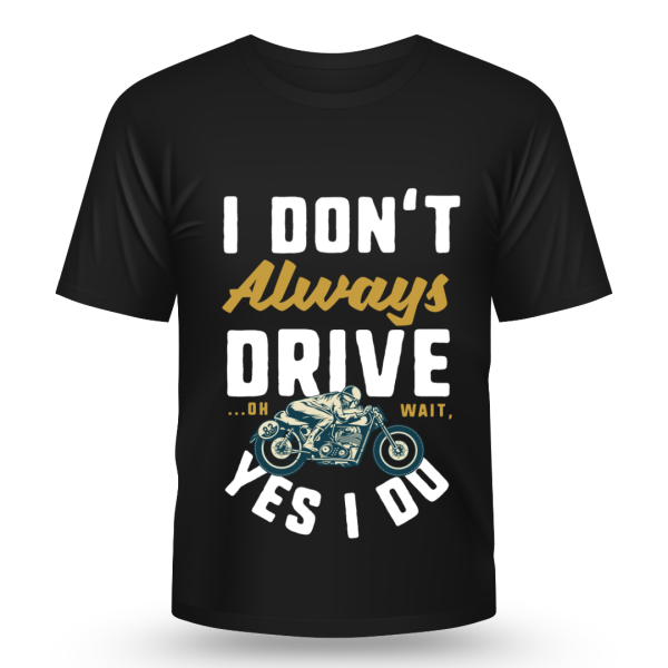 Custom motorcycle tees