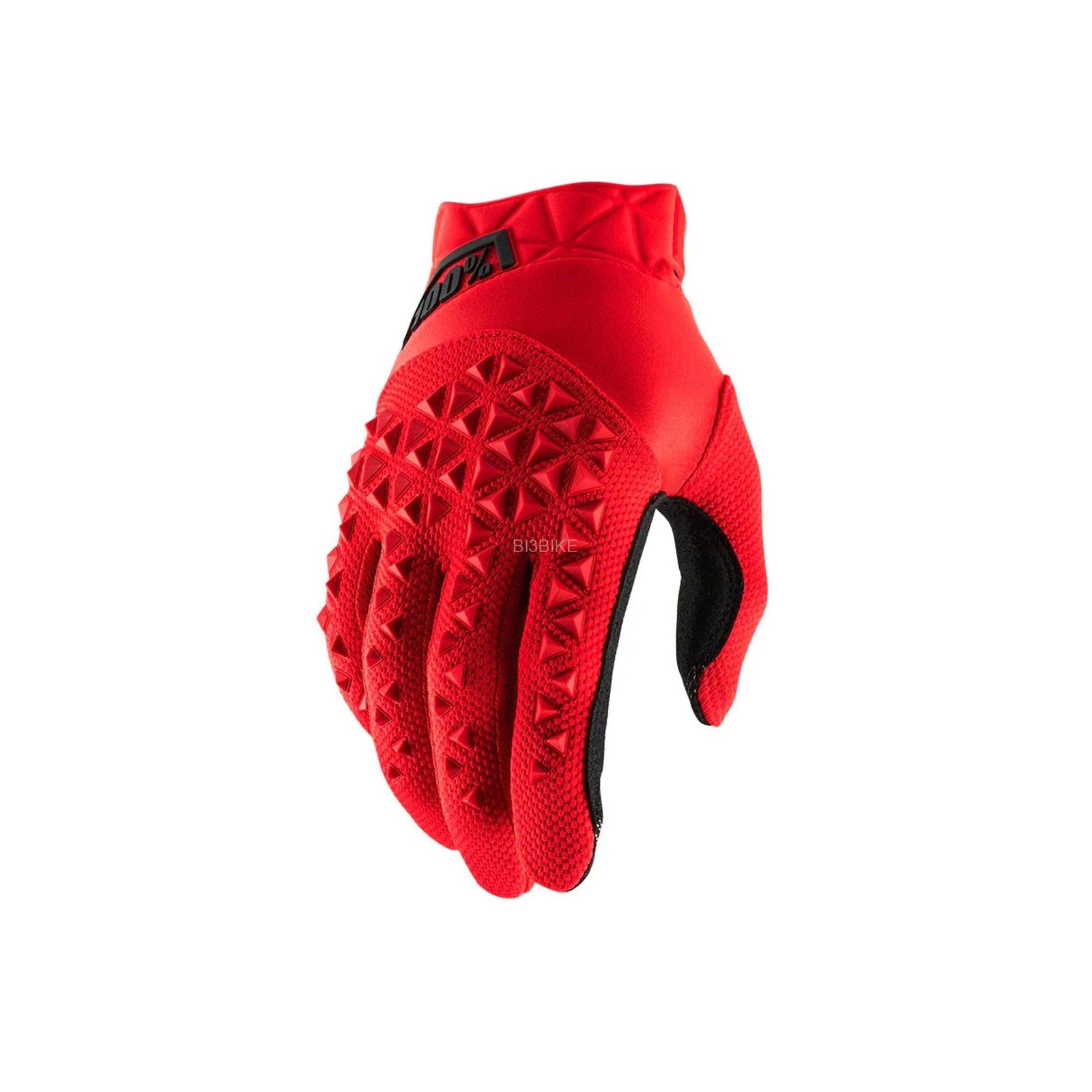 100% Airmatic Riding Protective Gloves Red