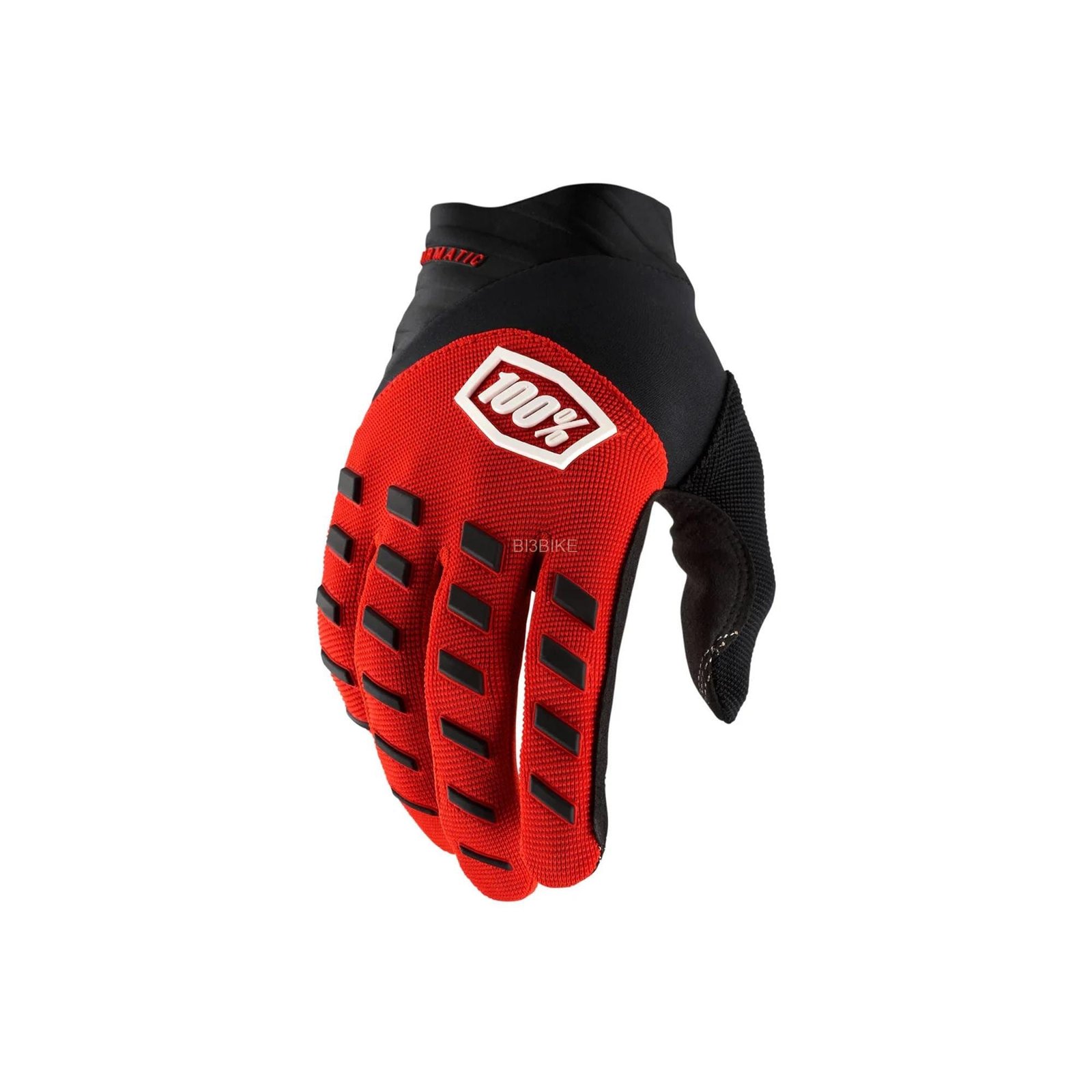 100% Airmatic Motocross & Mountain Biking Gloves Red & Black