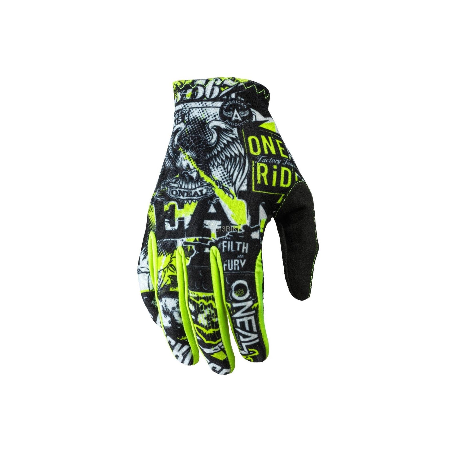 O’Neal Motorcycle Matrix Motocross Gloves for Unisex-Adult Riders Yellow