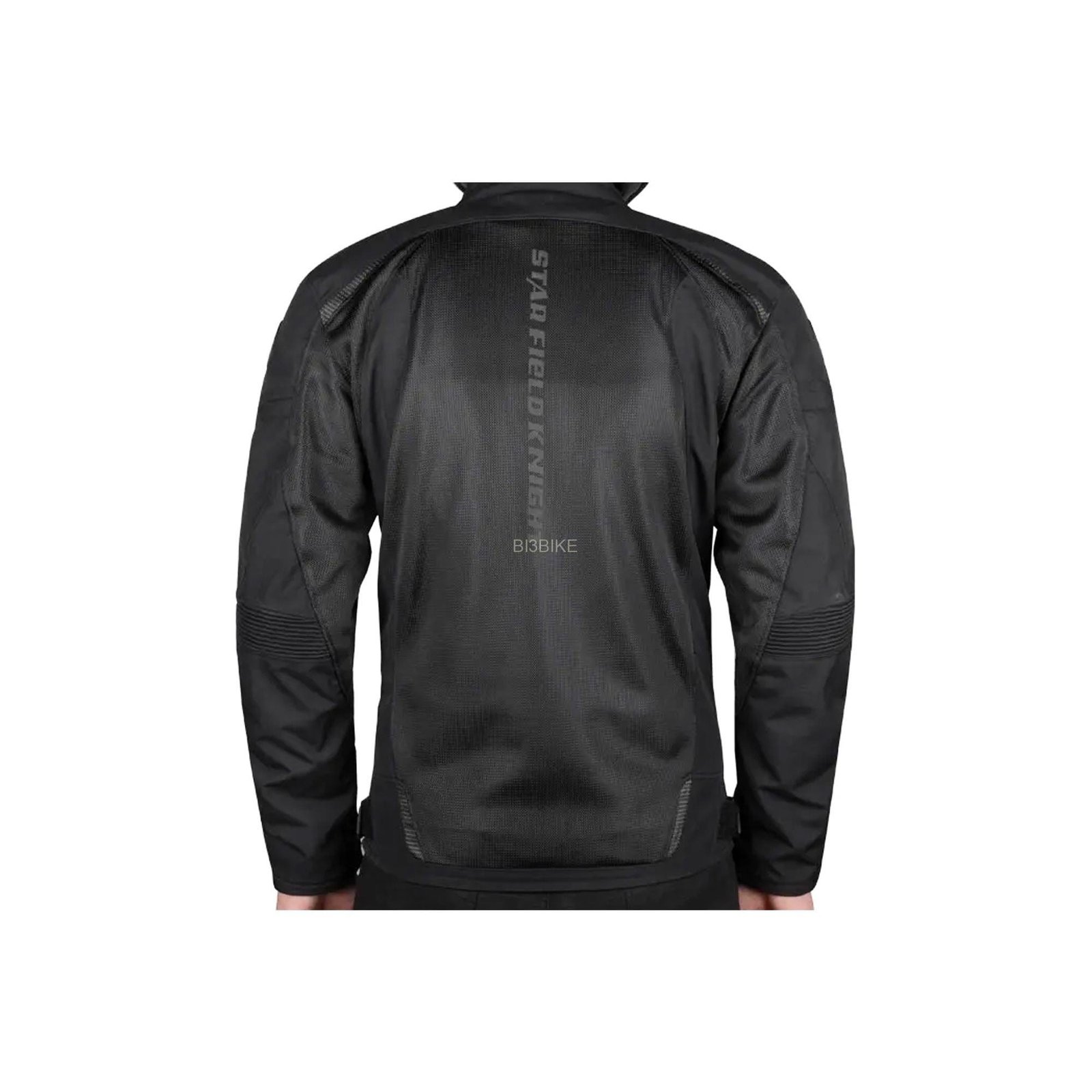 SFK Men’s Summer Motorcycle Jacket: Black Elegant Motocross Racing Suit