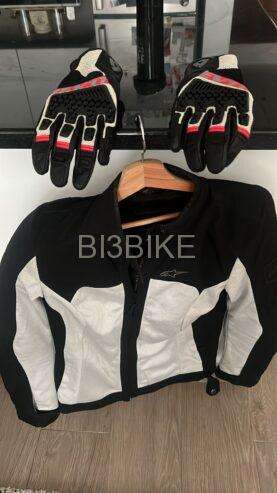 Gloves and jacket medium