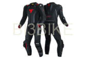 SHIMA Men’s Apex RS Motorbike Full Leather Suit Black/Red