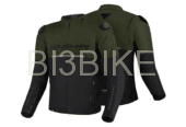SHIMA Urban Drift Textile Motorcycle Jacket Green & Black