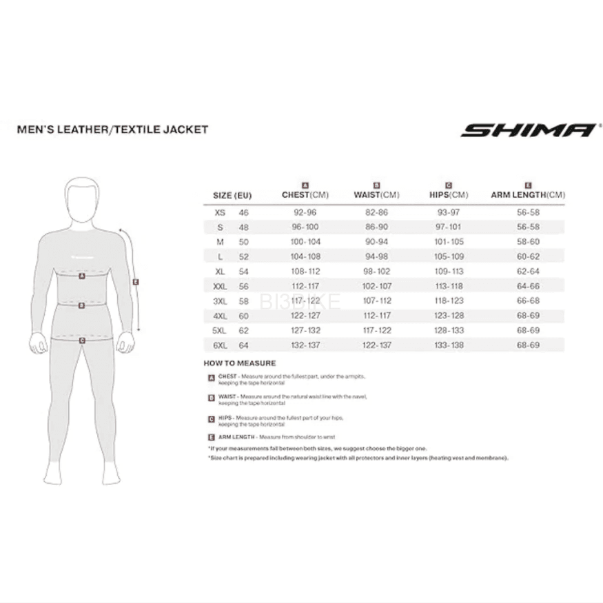 SHIMA Drift Men’s Urban Textile Motorcycle Jacket