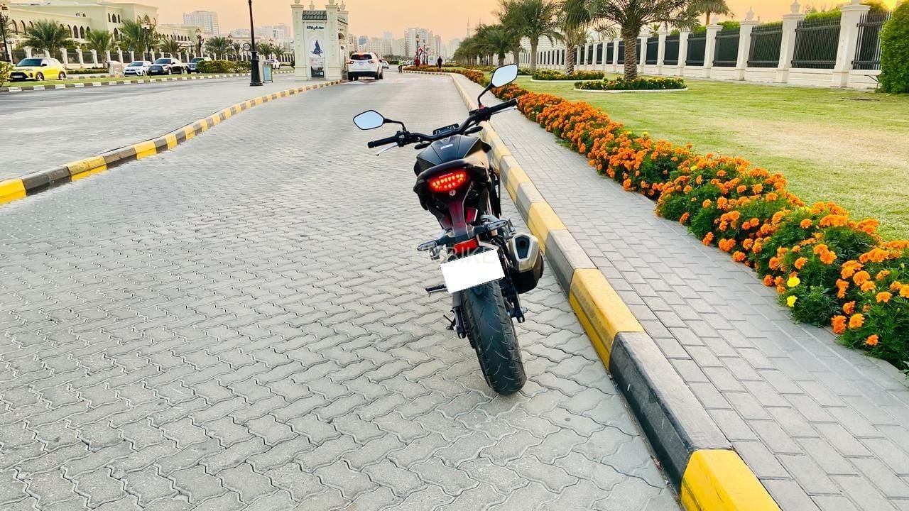 Honda CB300R 2022 (latest design) almost new, very low kms, purchased from Al Futtaim